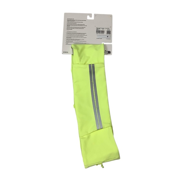Lululemon NWT Fast And Free Run Hard Tube Belt Sz S/M Highlight Yellow - Picture 2 of 5